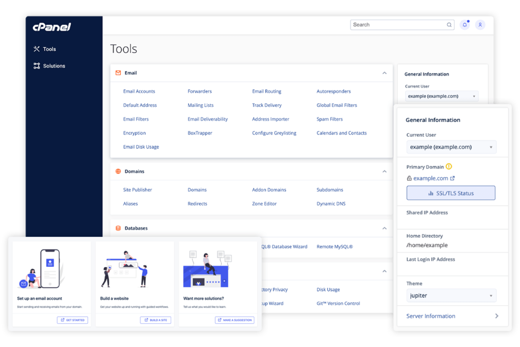 cPanel Control Panel